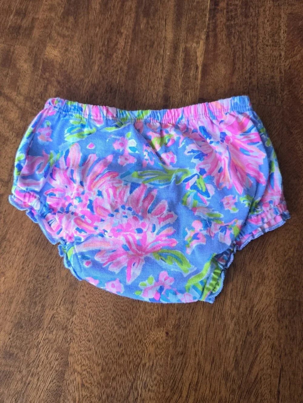 Lilly Pulitzer Baby Girls 6-12mon Floral Ruffle Bloomer Bottoms